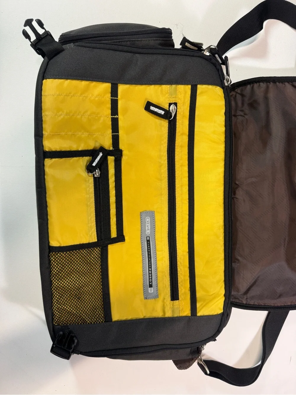 OGIO Black Laptop Briefcase with Padded Shoulder Strap
